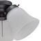 Westinghouse Ceiling Fan -Light Kit 3-Light Cluster ORB Frosted Ribbed Glass 7785000 - alternate 2